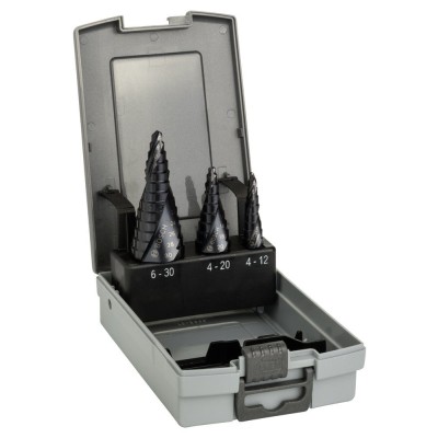Bosch - HSS-AlTiN 3'lü Pro-box 4-12,4-20,6-30 mm