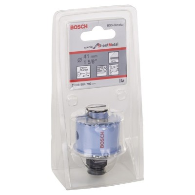 Bosch - Special Serisi Metal Ve Inox Malzemeler için Delik Açma Testeresi (Panç) 41 mm