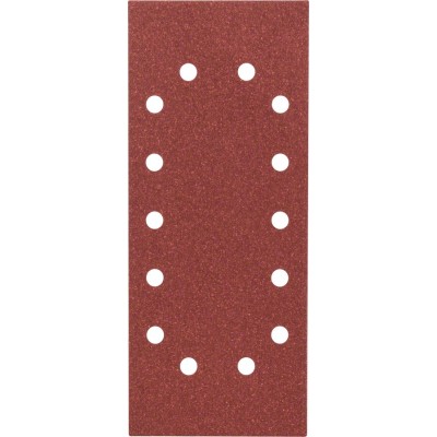 Bosch - Titreşimli Zımpara Kağıdı 10'lu, 115 x 280 mm 80 Kum 14 Delik