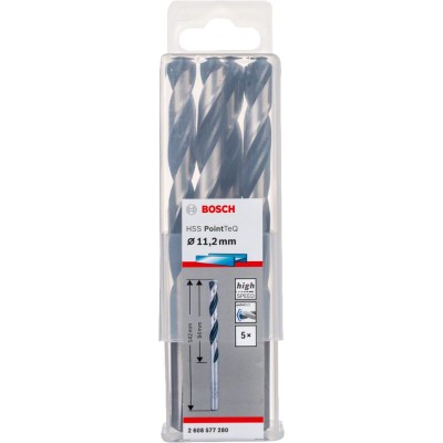 Bosch - HSS-PointeQ Metal Matkap Ucu 11,2 mm 5'li