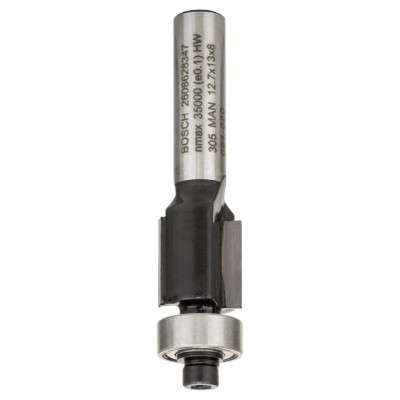 Bosch - Standard Seri Laminant İçin Çift Oluklu, Sert Metal Bilya Yataklı Freze Ucu 8*12,7*56 mm