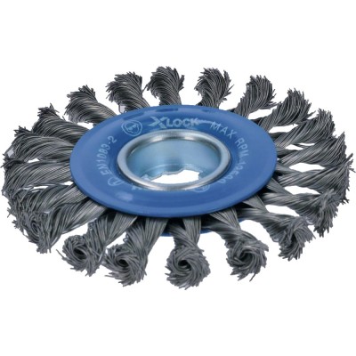 Bosch - X-LOCK - Heavy Serisi Metal İçin Burgulu Yuvarlak Fırça 115*0,5 mm