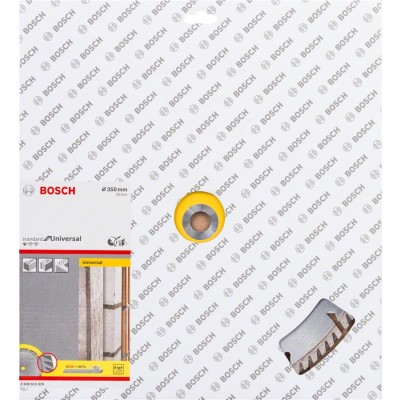 Bosch - Standard Seri Genel Yapı Malzemeleri ve Metal İçin Elmas Kesme Diski 350*20 mm