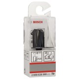 Bosch - Standard Seri Ahşap İçin Çift Oluklu, Sert Metal Düz Freze Ucu 8*18*56mm
