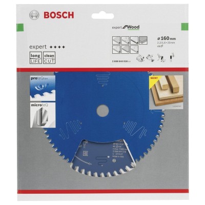 Bosch - Expert Serisi Ahşap için Daire Testere Bıçağı 160*20 mm 48 Diş