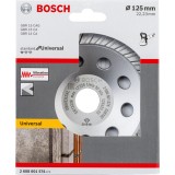 Bosch - Standart Seri Universal Turbo Elmas Çanak Disk 125 mm
