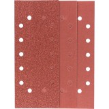 Bosch - Titreşimli Zımpara Kağıdı 10'lu Set, 115 x 280 mm 60/120/180 Kum 14 Delik