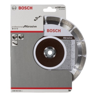 Bosch - Standard Seri Aşındırıcı Malzemeler İçin Elmas Kesme Diski 180 mm