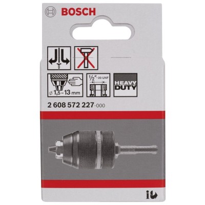 Bosch - SDS-Plus Anahtarsız Mandren 1,5-13 mm