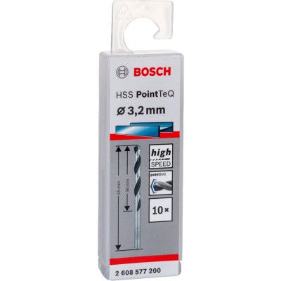 Bosch - HSS-PointeQ Metal Matkap Ucu 3,2 mm 10'lu