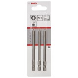 Bosch - Extra Hard Serisi Vidalama Ucu PZ 1*89 mm 3'lü