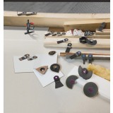 Bosch - Starlock Max - MATI 68 MT4 - Carbide RIFF Zımpara Uçlu Segman Testere Bıçağı 40 Kum Kalınlığı 1'li
