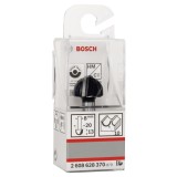 Bosch - Standard Seri Ahşap İçin Çift Oluklu, Sert Metal Dalma Yarımay Freze 8*20*46*10 mm