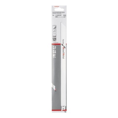 Bosch - Flexible Serisi Ahşap Ve Metal için Panter Testere Bıçağı S 1222 VF - 5'li