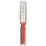 Bosch - Expert Serisi Ahşap İçin Çift Oluklu, Sert Metal Düz Freze Ucu 12*10*76 mm
