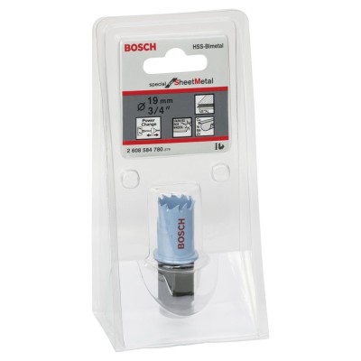 Bosch - Special Serisi Metal Ve Inox Malzemeler için Delik Açma Testeresi (Panç) 19 mm