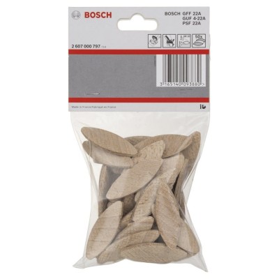 Bosch - Yassı Dübel GR 10 55*19*4 mm 50'li