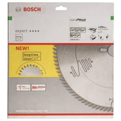 Bosch - Expert Serisi Ahşap için Daire Testere Bıçağı 250*30 mm 60 Diş