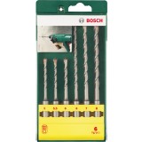 Bosch - SDS-Plus Kırıcı Delici Matkap Ucu Seti 6 Parça (5/5,5/6x110mm 6/7/8x160mm)