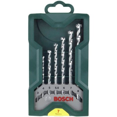 Bosch - X-Line Mini 7 Parça Beton Matkap Ucu Seti
