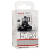 Bosch - Standard Seri Ahşap İçin Çift Oluklu, Sert Metal Bilya Yataklı Yuvarlama Frezesi 8*10*57 mm