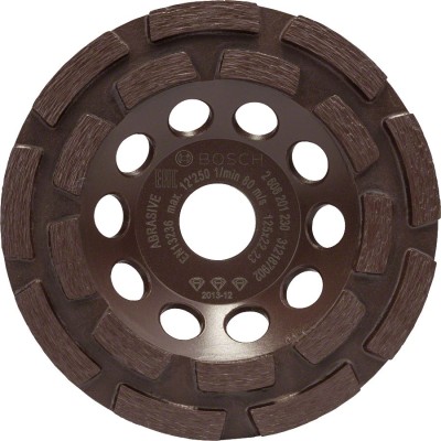 Bosch - Best Serisi Aşındırıcı Malzemeler İçin Elmas Çanak Disk 125 mm