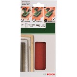 Bosch - Titreşimli Zımpara Kağıdı 10'lu, 93 x 185 mm 180 Kum 8 Delik