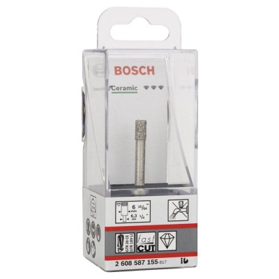 Bosch - Best Serisi, GTR 30 İçin Seramik Kuru Elmas Delici 6*35 mm