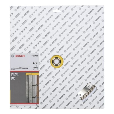 Bosch - Standard Seri Genel Yapı Malzemeleri İçin Turbo Segman Elmas Kesme Diski 350 mm