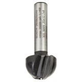 Bosch - Standard Seri Ahşap İçin Çift Oluklu, Sert Metal Dalma Yarımay Freze 8*20*46*10 mm