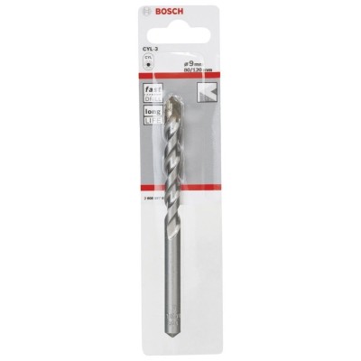 Bosch - cyl-3 Serisi, Beton Matkap Ucu 9*120 mm