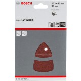Bosch - Expert for Serisi Ahşap Zımpara 102x62/93x93 mm 40 kum