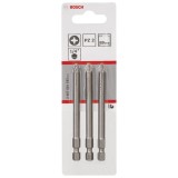 Bosch - Extra Hard Serisi Vidalama Ucu PZ 2*89 mm 3'lü
