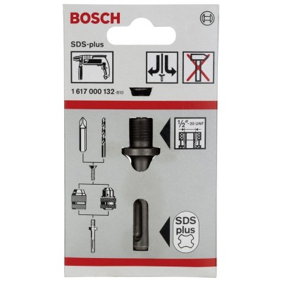 Bosch - Mandren Adaptörü SDS-Plus - 1/2''-20 UNF
