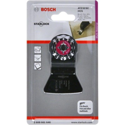 Bosch - Starlock - ATZ 52 SC - HCS Harç ve Beton Artıkları İçin Sert Raspa Bıçağı 1'li