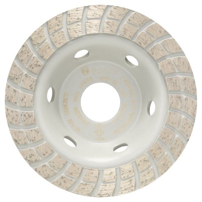 Bosch - Standard Seri Beton İçin Elmas Çanak Disk Turbo 105 mm