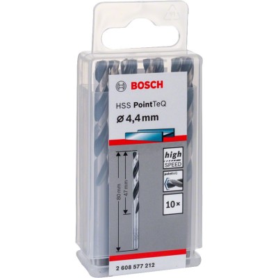 Bosch - HSS-PointeQ Metal Matkap Ucu 4,4 mm 10'lu