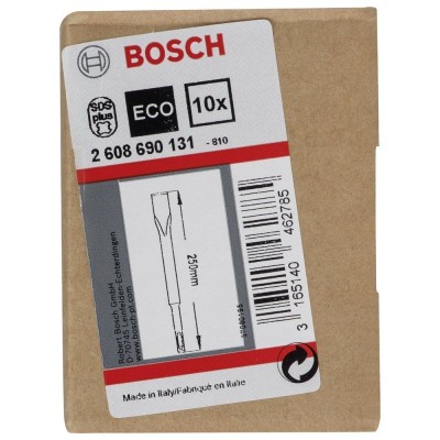 Bosch - SDS-Plus Şaftlı Yassı Keski 250*20 mm 10'lu
