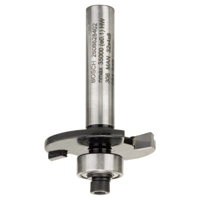 Bosch - Standard Seri Ahşap İçin Çift Oluklu, Sert Metal Bilya Yataklı Diskli Kanal Frezesi 8*32*4*51 mm
