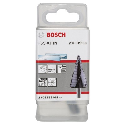 Bosch - HSS-AlTiN 12 Kademeli Matkap Ucu 6-39 mm