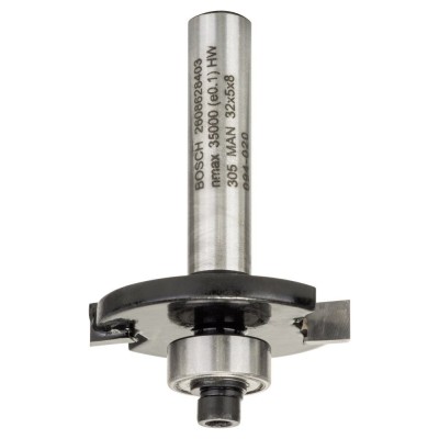 Bosch - Standard Seri Ahşap İçin Çift Oluklu, Sert Metal Bilya Yataklı Diskli Kanal Frezesi 8*32*5*51 mm