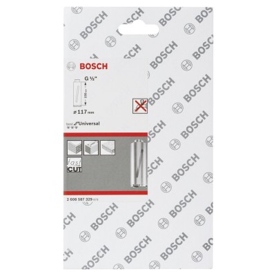 Bosch - Best Serisi G 1/2'' Girişli Kuru Karot Ucu 117*150 mm