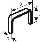Bosch - Zımba Teli Tip 53 11,4*0,74*6 mm