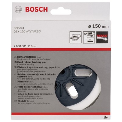 Bosch - 150 mm Zımpara Tabanı Sert (GEX)