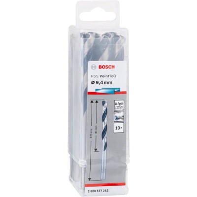 Bosch - HSS-PointeQ Metal Matkap Ucu 9,4 mm 10'lu