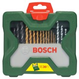 Bosch - X-Line 30 Parça Titanyum Karışık Aksesuar Seti