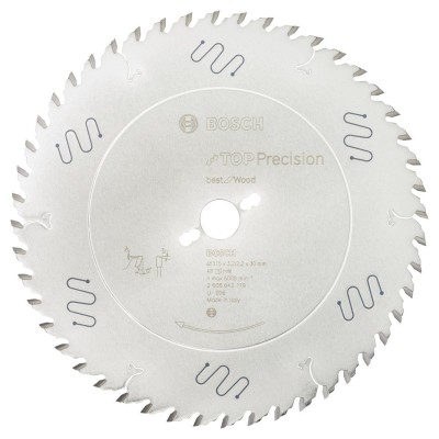 Bosch - Best Serisi Hassas Kesim Ahşap için Daire Testere Bıçağı 315*30 mm 48 Diş