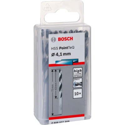 Bosch - HSS-PointeQ Metal Matkap Ucu 4,1 mm 10'lu