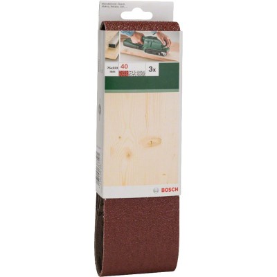 Bosch - Tank Zımpara Kağıdı 3'lü, 75 x 533 mm 40 Kum