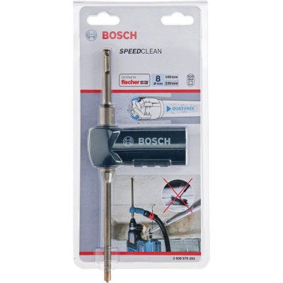 Bosch - SDS-Plus-9 Speed Clean Serisi Toz Atma Kanallı Kırıcı Delici Matkap Ucu 8*230 mm